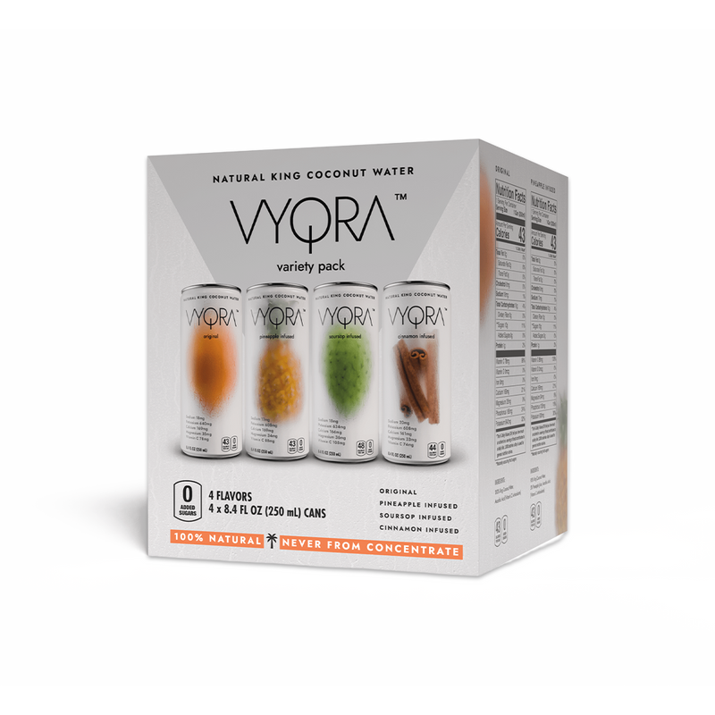 One pack. Four flavors. The easiest way to explore VYQRA.